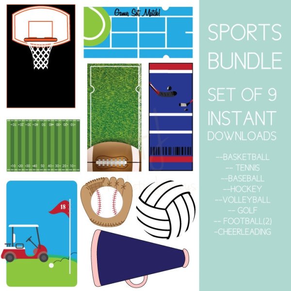 All Star Sports Party Bundle