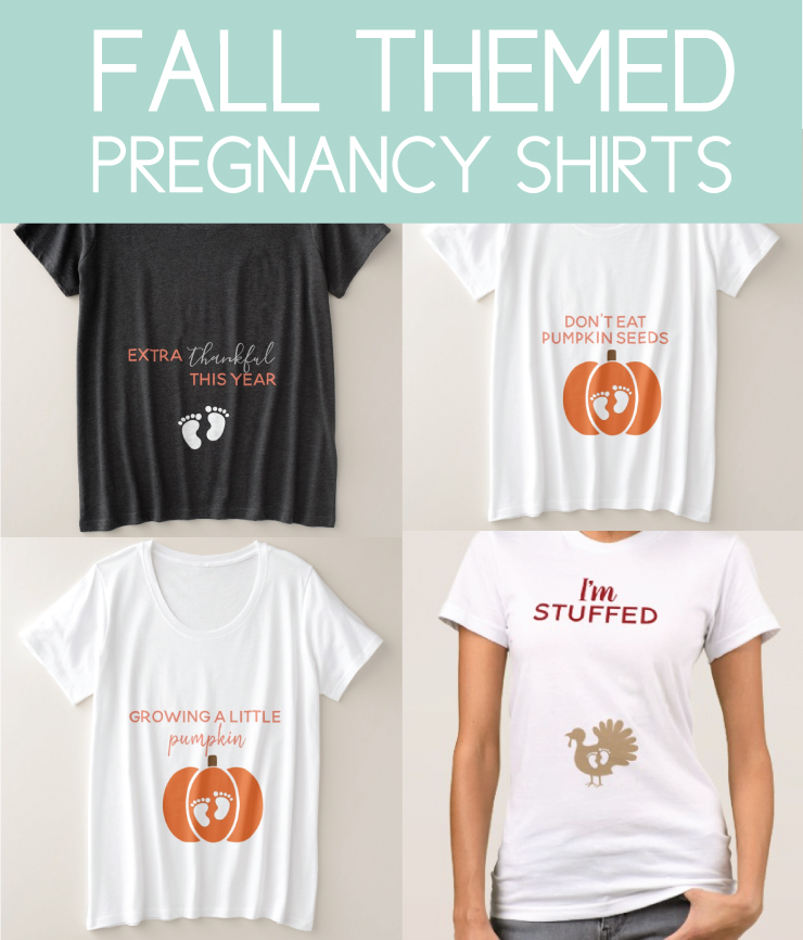 Maternity Shirts for fall photo props