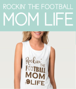 Rockin' the Football Mom Life Shirt