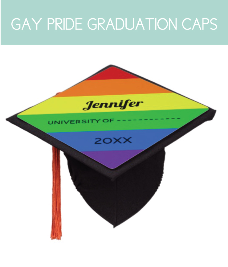 Graduation Cap for Gay Pride