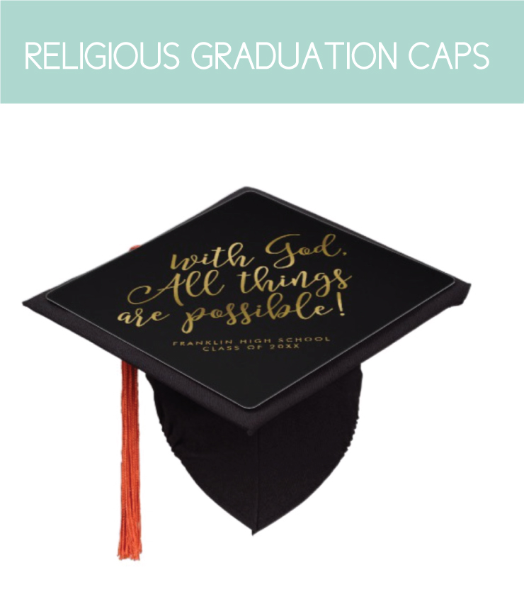 Religious graduation caps