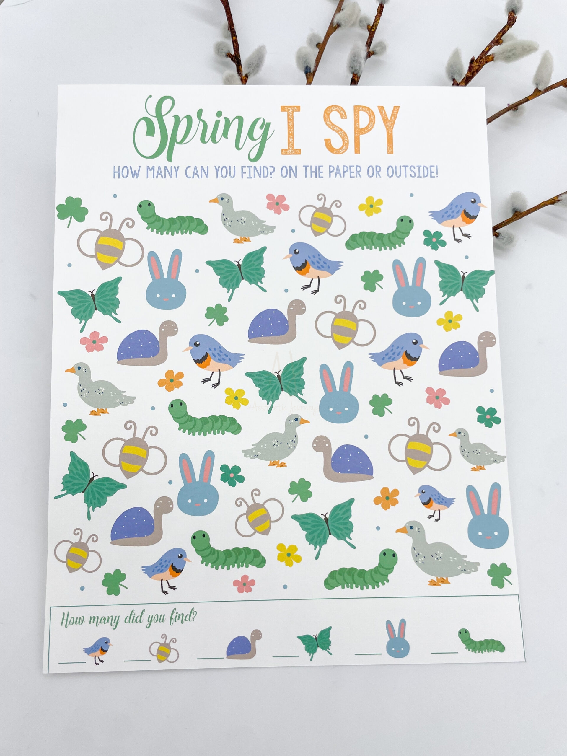 Printable Easter & Spring Activity Pack - Image 5