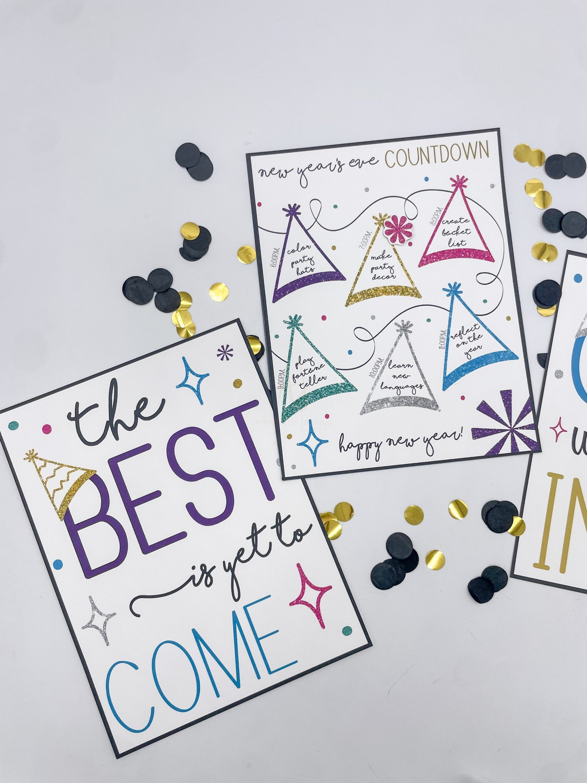 Printable New Year's Eve Activities Pack - Image 4