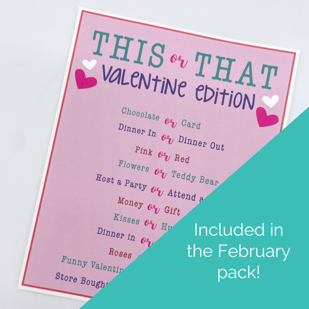 this or that valentine game