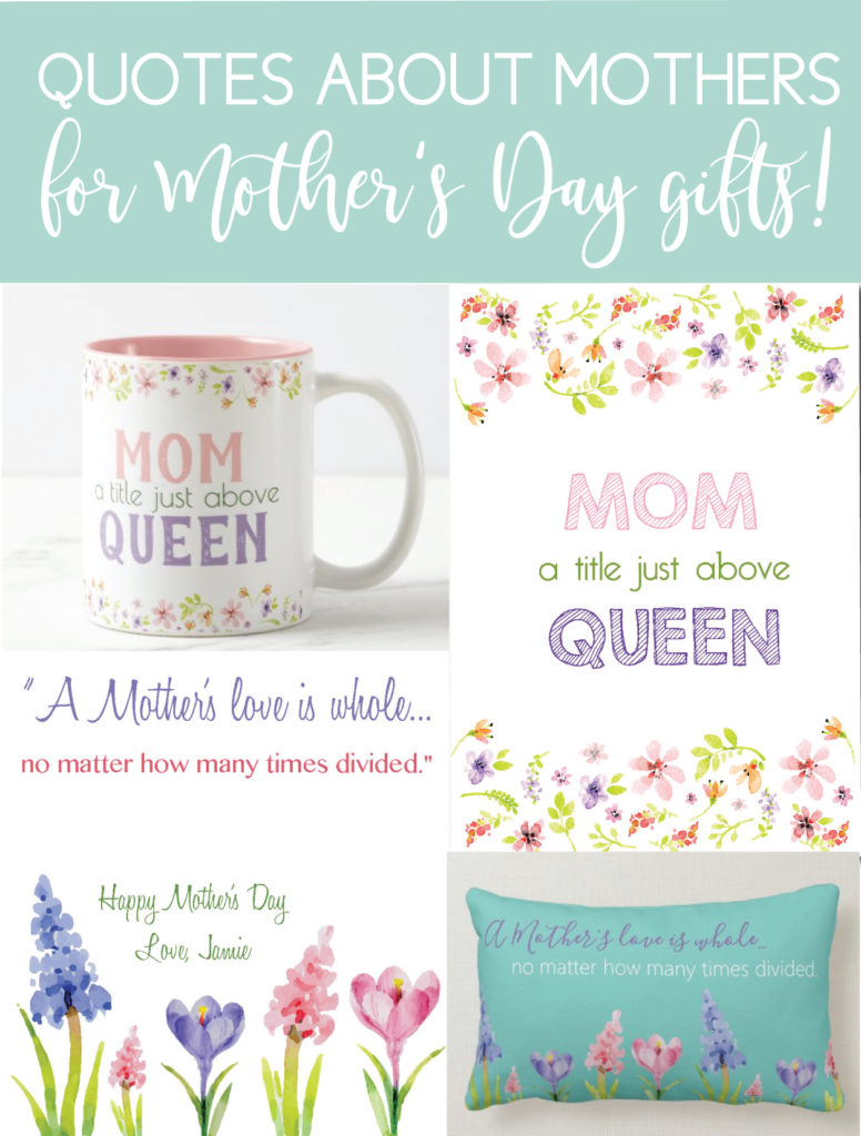 Mother's Day Gifts with amazing quotes