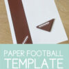 paper football template