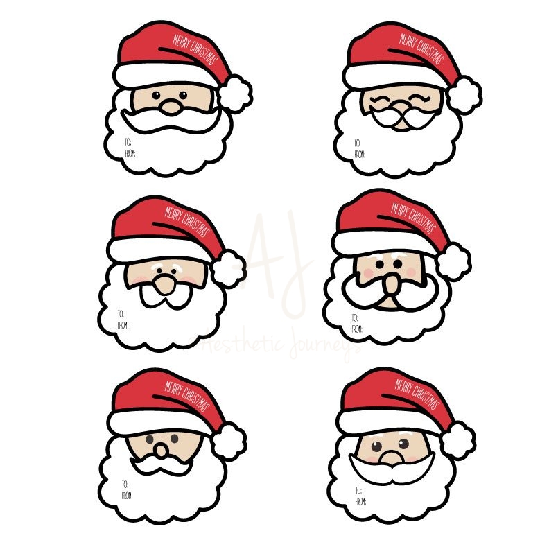 Christmas Present Tags | Set of Over 30 Designs - Image 3