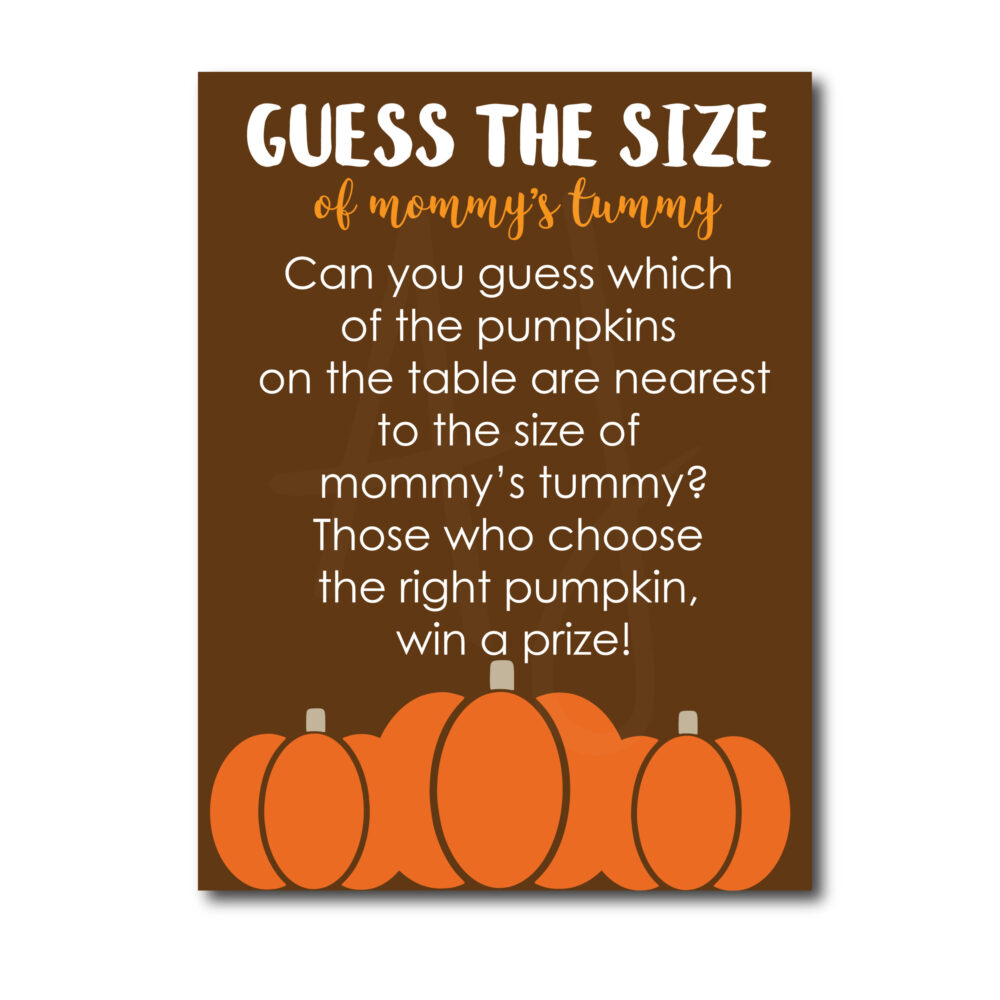 Fall Themed Baby Games on white background