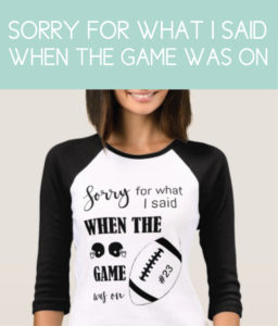 Funny Football Themed Shirt