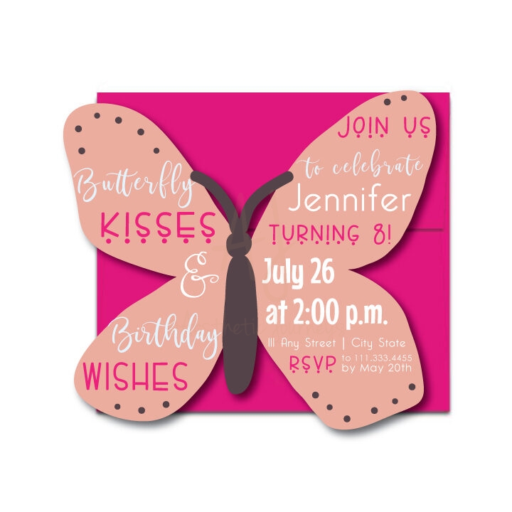 Butterfly Party Invite