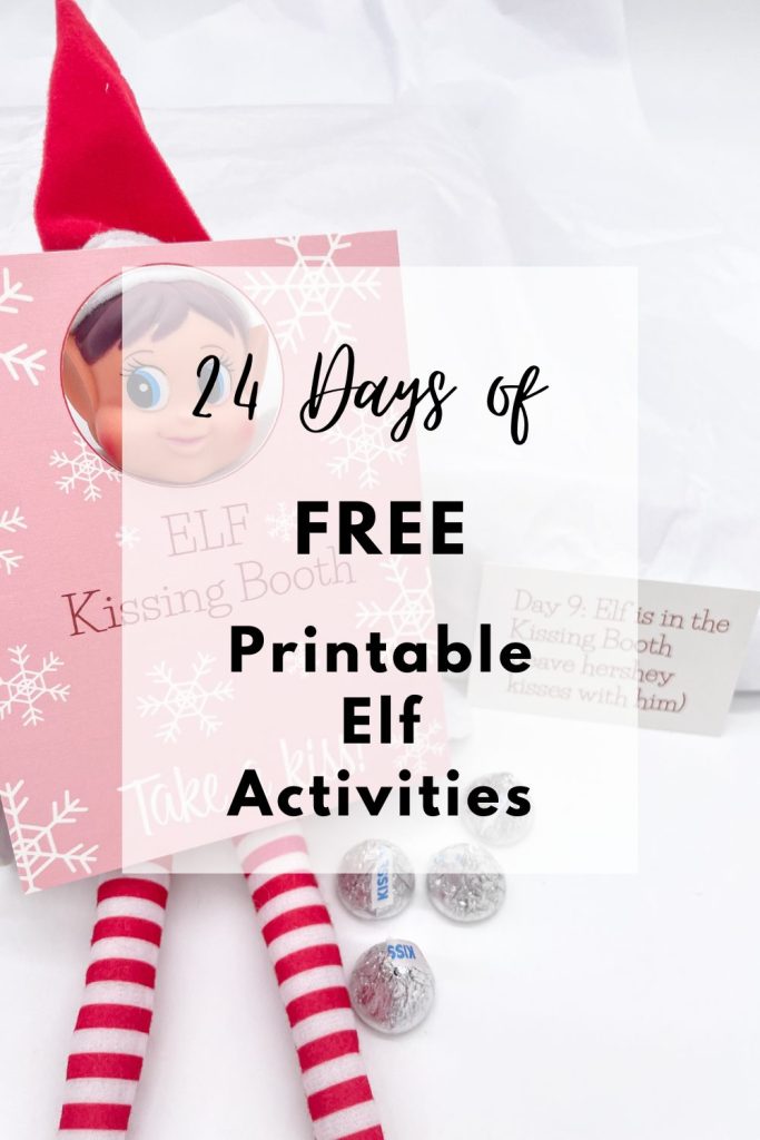 24 days of elf activities