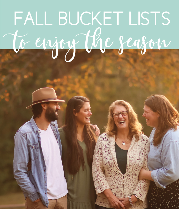 enjoy the fall season with creative bucket lists