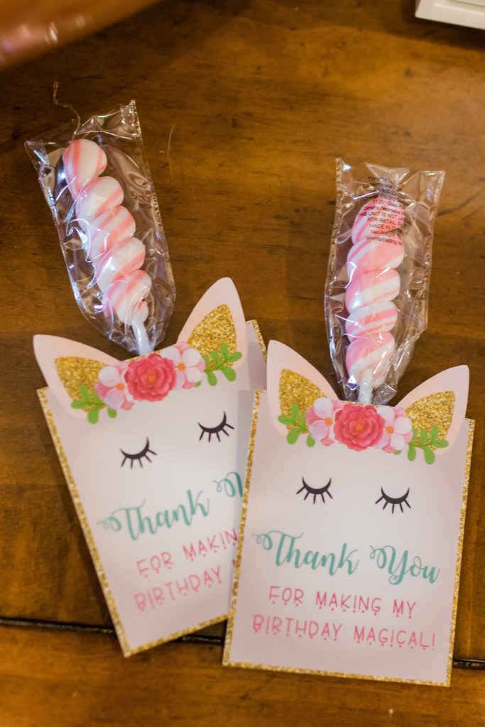 unicorn party favors