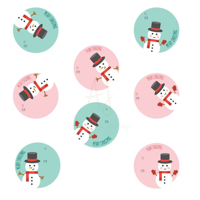 Christmas Present Tags | Set of Over 30 Designs - Image 6